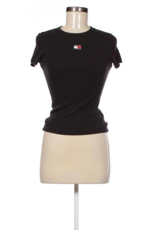 Damski T-shirt Tommy Jeans, Rozmiar S, Kolor Czarny, Cena 108,99 zł