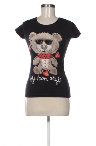 Damski T-shirt Unbranded, Rozmiar S, Kolor Czarny, Cena 25,99 zł