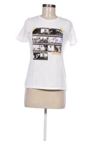 Damski T-shirt United Colors Of Benetton, Rozmiar M, Kolor Biały, Cena 40,45 zł