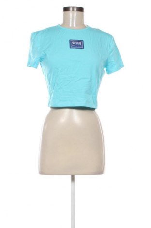 Γυναικείο t-shirt Versace Jeans, Μέγεθος L, Χρώμα Μπλέ, Τιμή 81,99 €