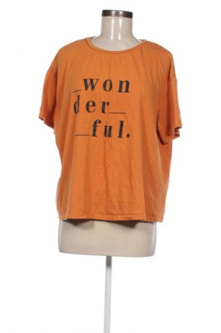 Tricou de femei Violeta by Mango, Mărime XL, Culoare Portocaliu, Preț 27,99 Lei