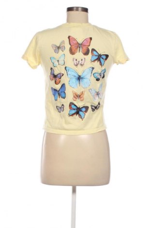 Damen T-Shirt Zara, Größe S, Farbe Gelb, Preis 6,14 €