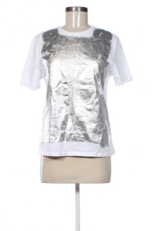 Tricou de femei Zara, Mărime S, Culoare Argintiu, Preț 30,87 Lei