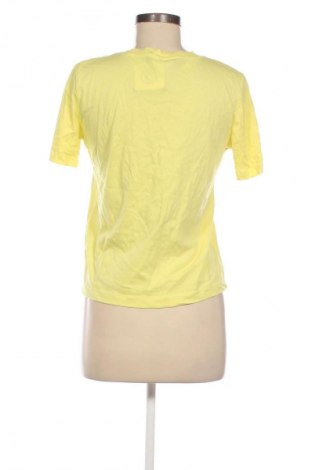 Damski T-shirt Zara, Rozmiar S, Kolor Żółty, Cena 27,59 zł