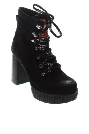 Botine de damă Djofra, Mărime 37, Culoare Negru, Preț 462,99 Lei