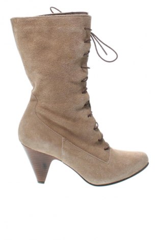 Damen Stiefeletten Heine, Größe 38, Farbe Beige, Preis € 100,00