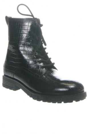 Дамски боти Love Moschino, Размер 38, Цвят Черен, Цена 112,99 лв.