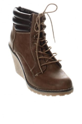Damen Stiefeletten SDS, Größe 37, Farbe Braun, Preis 85,00 €