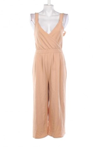 Langer Damen-Overall Boohoo, Größe M, Farbe Beige, Preis € 15,99