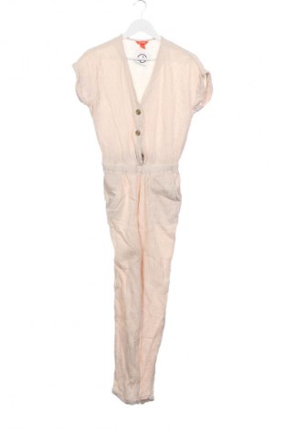 Salopetă lungă de damă Joe Fresh, Mărime XS, Culoare Bej, Preț 126,32 Lei