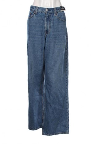 Γυναικείο Τζίν Abercrombie & Fitch, Μέγεθος XXL, Χρώμα Μπλέ, Τιμή 56,99 €