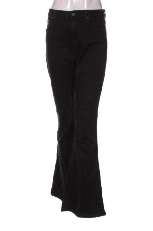 Blugi de femei Bershka, Mărime L, Culoare Negru, Preț 80,99 Lei