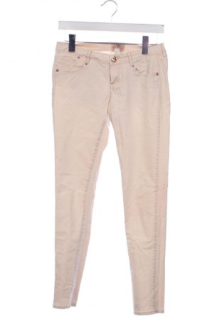 Damskie jeansy Bershka, Rozmiar S, Kolor Beżowy, Cena 66,67 zł