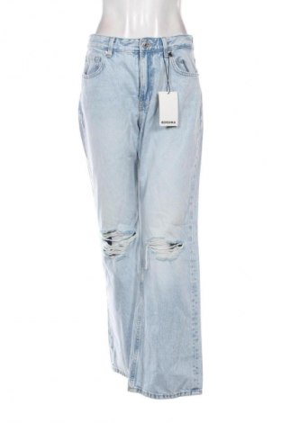 Γυναικείο Τζίν Bershka, Μέγεθος M, Χρώμα Μπλέ, Τιμή 29,99 €