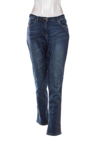 Damskie jeansy Bpc Bonprix Collection, Rozmiar XL, Kolor Niebieski, Cena 77,99 zł
