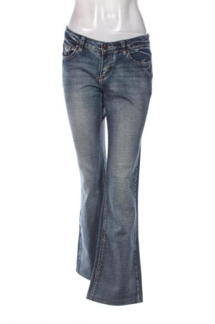Damskie jeansy Colours Of The World, Rozmiar M, Kolor Niebieski, Cena 43,99 zł