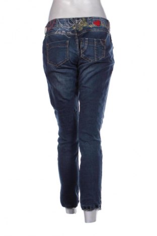 Damskie jeansy Desigual, Rozmiar M, Kolor Niebieski, Cena 172,09 zł