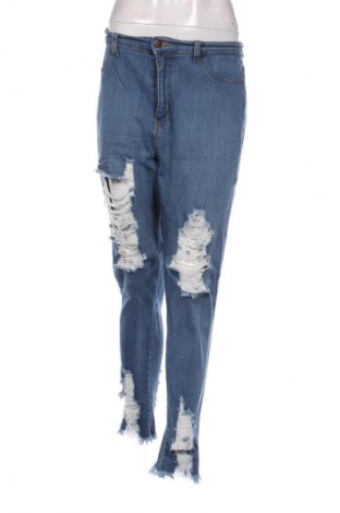 Dámské džíny  Fashion nova, Velikost XXL, Barva Modrá, Cena  641,00 Kč