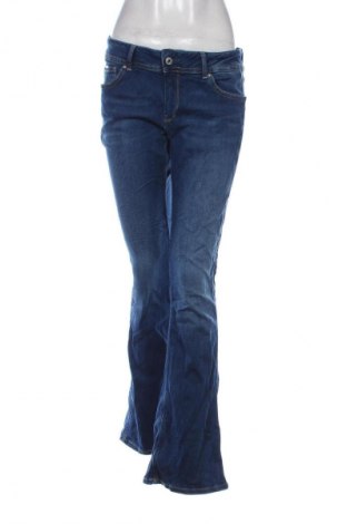 Blugi de femei Flare, Mărime L, Culoare Albastru, Preț 79,99 Lei