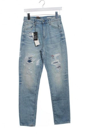 Дамски дънки G-Star Raw, Размер XS, Цвят Син, Цена 144,99 лв.