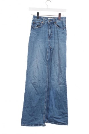 Γυναικείο Τζίν H&M, Μέγεθος XS, Χρώμα Μπλέ, Τιμή 13,99 €