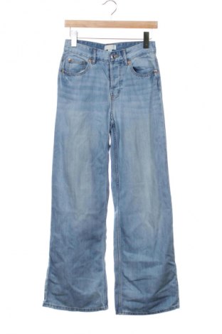 Dámske džínsy  H&M, Veľkosť XS, Farba Modrá, Cena  14,77 €