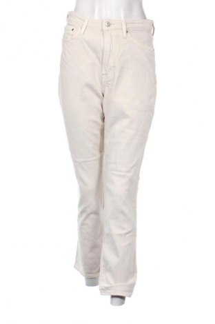 Damskie jeansy H&M, Rozmiar M, Kolor Beżowy, Cena 67,41 zł