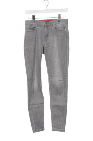 Damskie jeansy Hugo Boss, Rozmiar XS, Kolor Szary, Cena 314,94 zł