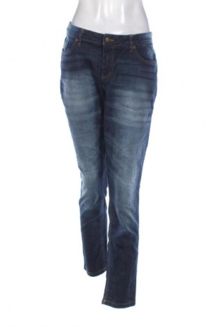 Damskie jeansy John Baner, Rozmiar XL, Kolor Niebieski, Cena 76,99 zł