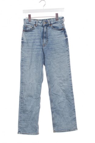 Damskie jeansy Monki, Rozmiar XS, Kolor Niebieski, Cena 72,99 zł