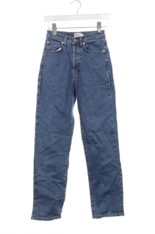 Blugi de femei NA-KD, Mărime XS, Culoare Albastru, Preț 67,99 Lei