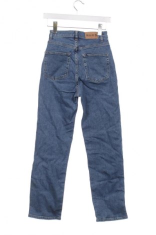 Blugi de femei NA-KD, Mărime XS, Culoare Albastru, Preț 67,99 Lei