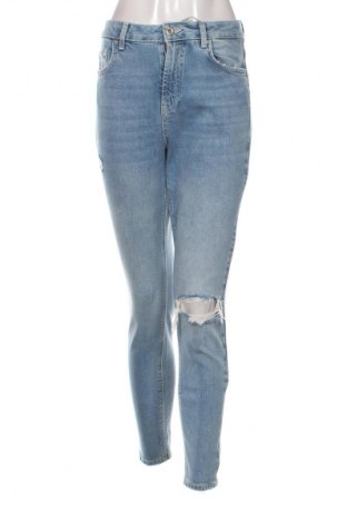 Blugi de femei Pieces, Mărime M, Culoare Albastru, Preț 202,63 Lei