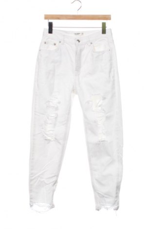 Damskie jeansy Pull&Bear, Rozmiar M, Kolor Biały, Cena 66,67 zł