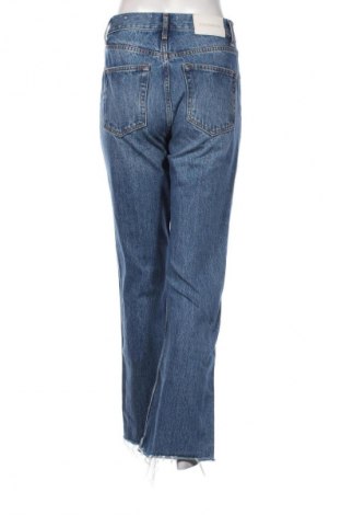 Дамски дънки Pull&Bear, Размер S, Цвят Син, Цена 37,99 лв.