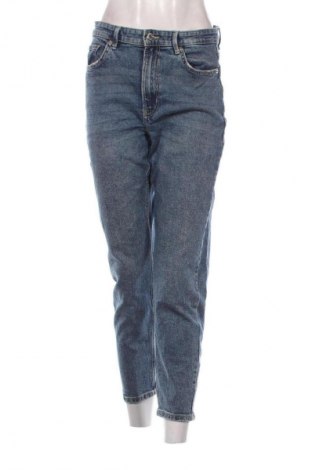 Blugi de femei Pull&Bear, Mărime M, Culoare Albastru, Preț 76,32 Lei