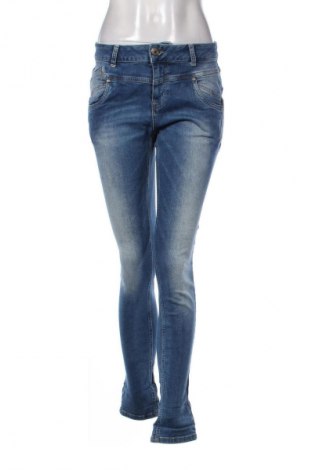 Дамски дънки Pulz Jeans, Размер S, Цвят Син, Цена 64,29 лв.