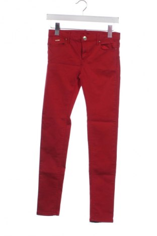 Dámske džínsy  Stradivarius, Veľkosť XS, Farba Červená, Cena  14,91 €