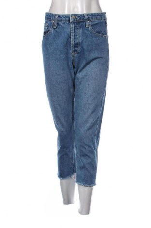 Damskie jeansy Stradivarius, Rozmiar S, Kolor Niebieski, Cena 43,99 zł