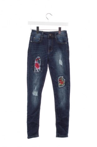 Damskie jeansy Unbranded, Rozmiar XS, Kolor Kolorowy, Cena 75,99 zł