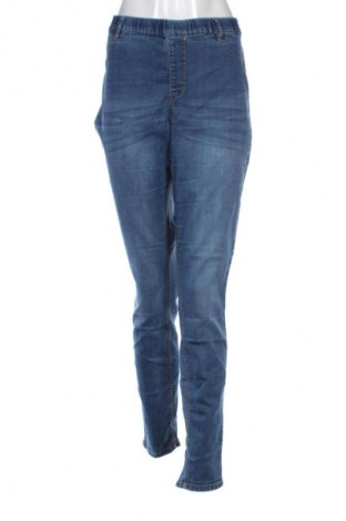 Damskie jeansy Xlnt, Rozmiar XXL, Kolor Niebieski, Cena 94,38 zł