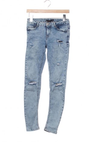 Damskie jeansy Zara, Rozmiar S, Kolor Niebieski, Cena 62,07 zł