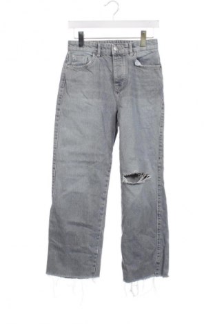 Damskie jeansy Zara, Rozmiar XS, Kolor Niebieski, Cena 62,07 zł