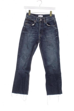 Γυναικείο Τζίν Zara, Μέγεθος XS, Χρώμα Μπλέ, Τιμή 13,80 €