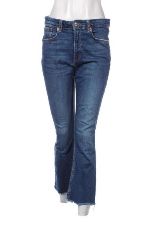 Damskie jeansy Zara, Rozmiar M, Kolor Niebieski, Cena 88,99 zł