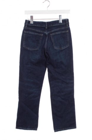 Дамски дънки Zara, Размер XS, Цвят Син, Цена 23,99 лв.