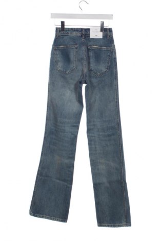 Дамски дънки Zara, Размер XS, Цвят Син, Цена 61,94 лв.