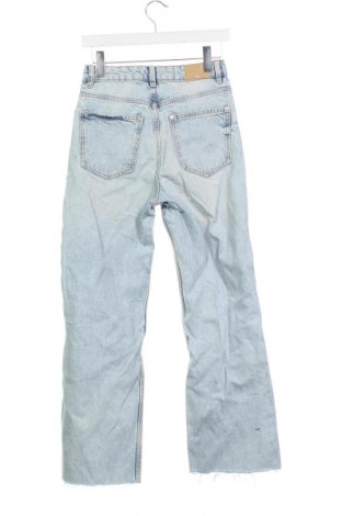 Дамски дънки Zara, Размер XS, Цвят Син, Цена 27,00 лв.