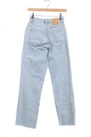 Blugi de femei Zara, Mărime XXS, Culoare Albastru, Preț 71,05 Lei