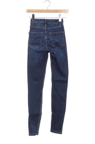 Blugi de femei Zara, Mărime XXS, Culoare Albastru, Preț 71,05 Lei